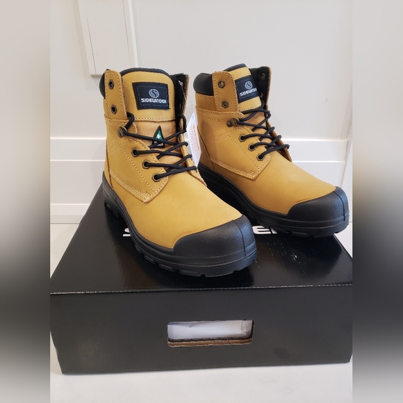 Brand new Men's Sven 2.0 6" steel toe leather work boots- 620, men's size 42 eee - Picture 1 of 9
